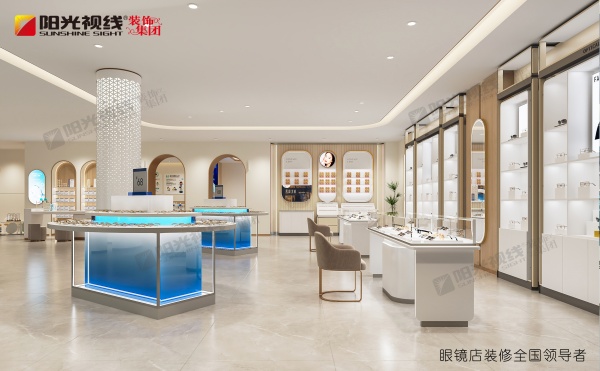 北京眼镜店装修效果图