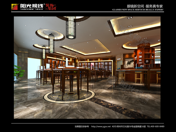 湖北孝感专业眼镜店装修公司案例